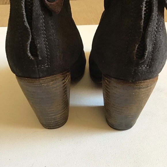 Rag & Bone Black High Heeled Ankle Boots (Size 5) - Picture 3 of 6